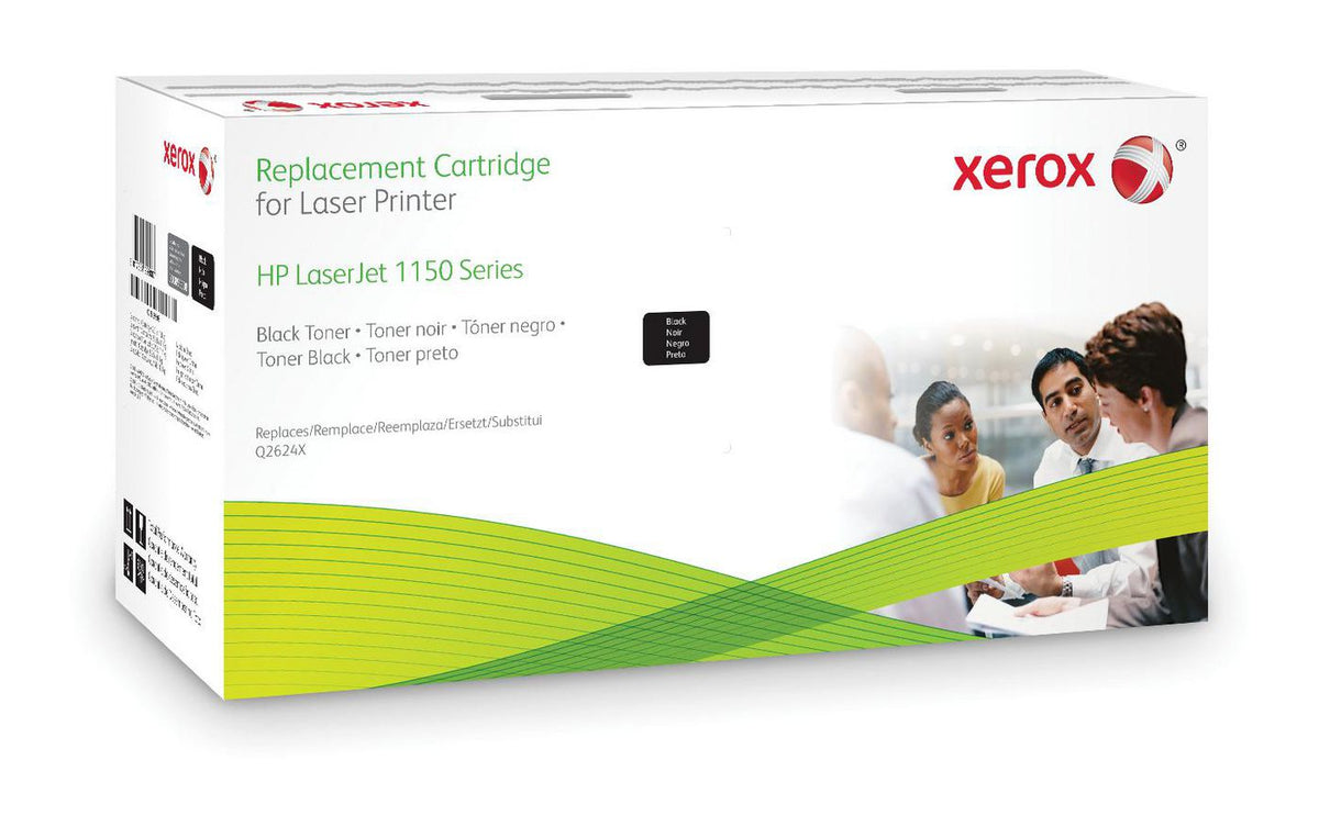 Xerox 1150 Black 003R99608 Black toner cartridge. Equivalent to HP Q2624X. Compatible with HP LaserJet 1150, 4000 pages, Black, 1