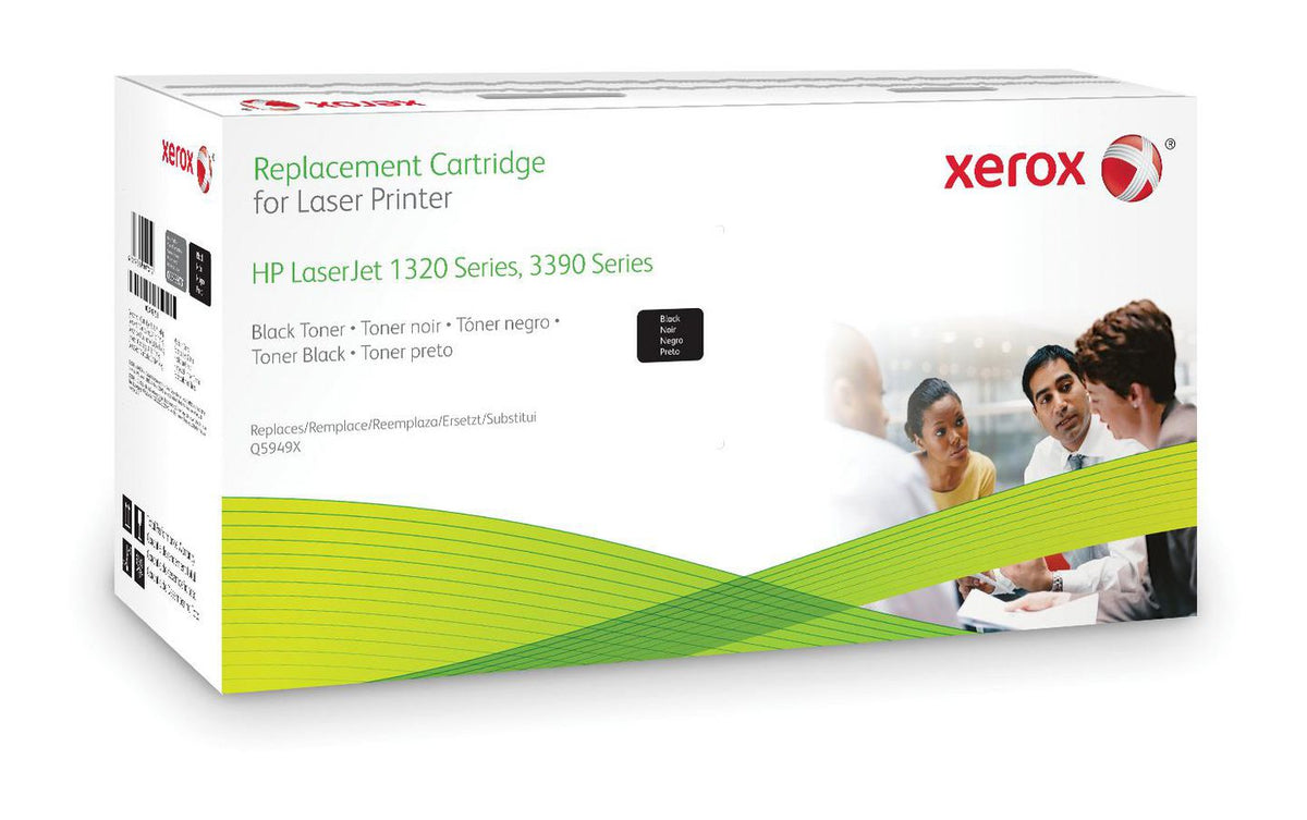 Xerox Black cartridge for HP LJ 1320 Black Toner Cartridge. Equivalent To Hp Q5949X, 6000 pages, Black