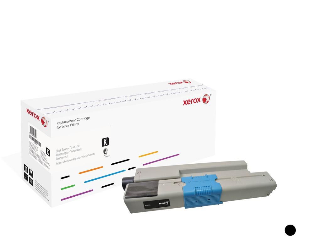 Xerox OKI C510, C530, MC561 SERIES Black Toner Cartridge. Equivalent To Oki 44469804, 5000 pages, Black, 1 pc(s)