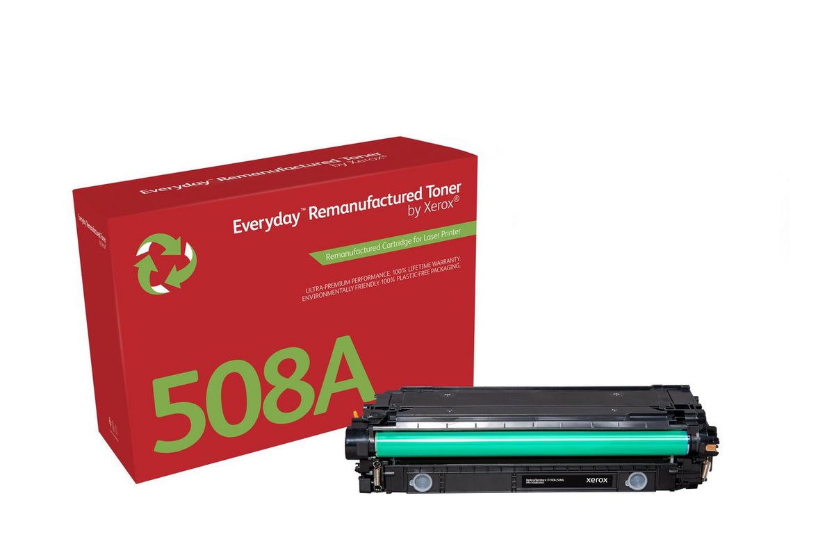 Xerox 006R03465 HP 508A Black Toner Black Toner Cartridge. Equivalent To Hp Cf360A, 6000 pages, Black, 1 pc(s)