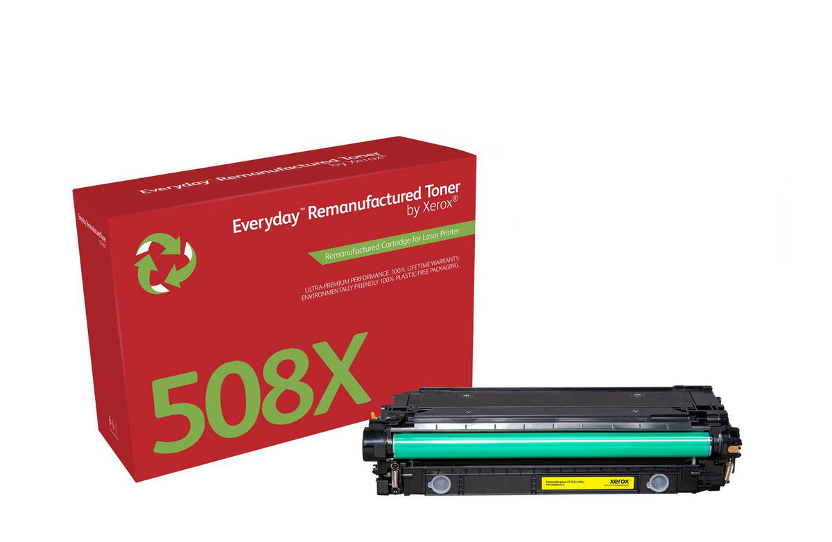 Xerox YELLOW TONER CARTRIDGE Yellow Toner Cartridge. Equivalent To Hp Cf362X, 9900 pages, Yellow, 1 pc(s)