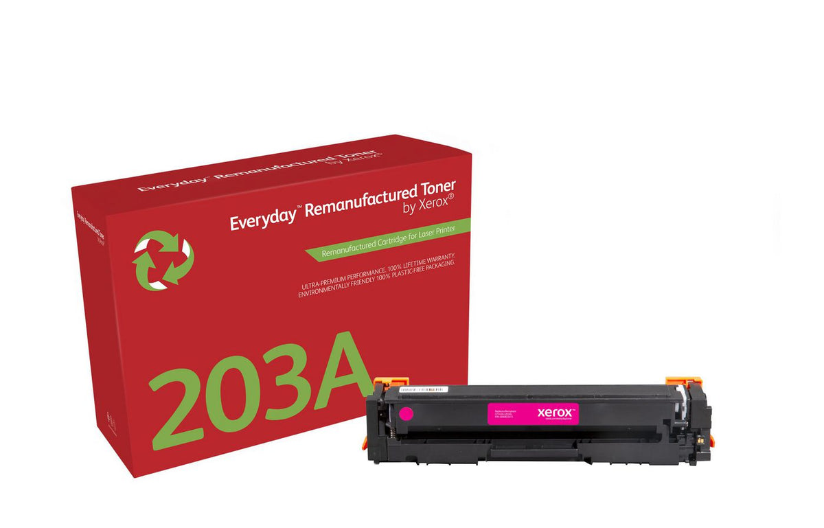 Xerox Ay Remanufactured Everyday Magenta Remanufactured Toner By Xerox Replaces Hp 203A (Cf543A), Standard Capacity