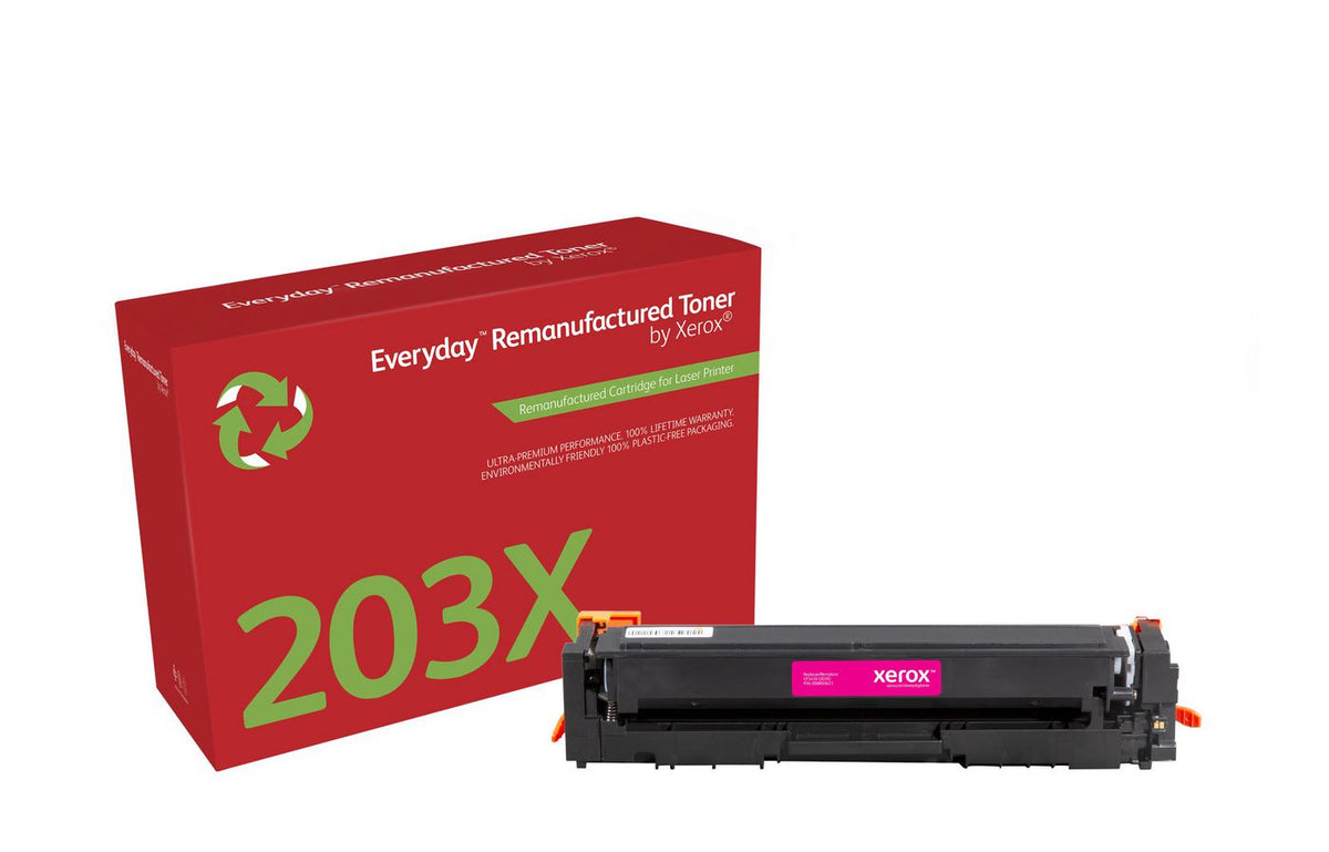 Xerox Ay Remanufactured Everyday Magenta Remanufactured Toner By Xerox Replaces Hp 203X (Cf543X), High Capacity