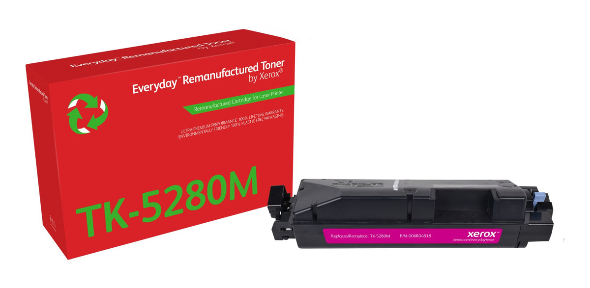 Xerox 006R04818 Toner-kit magenta remanufactured, 11K pages (replaces Kyocera TK-5280M) for Kyocera P 6235