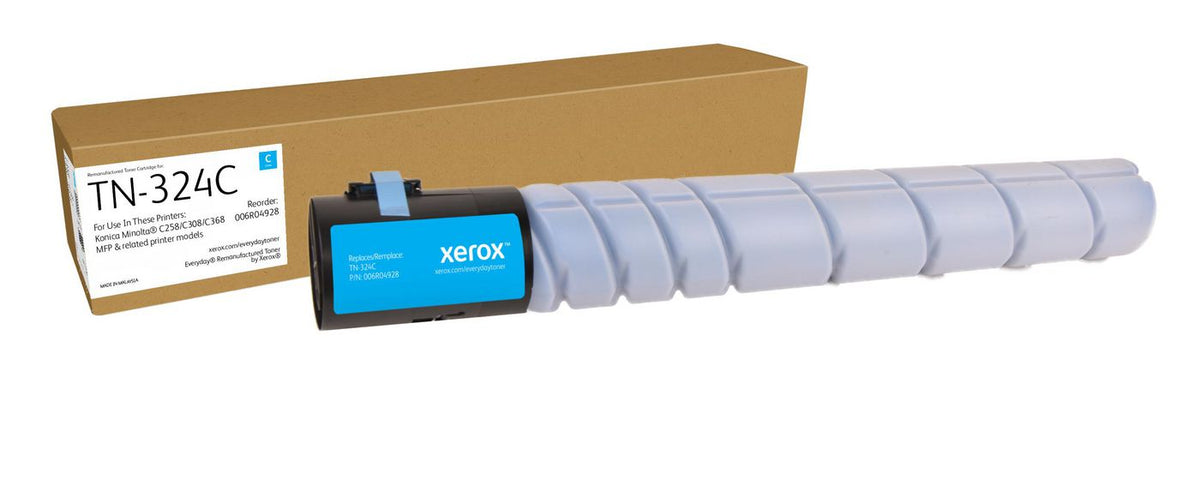 Xerox Cyan Remanufactured Toner By Xerox Compatible With Konica Minolta A8Da430 (A8Da430), Standard Capacity