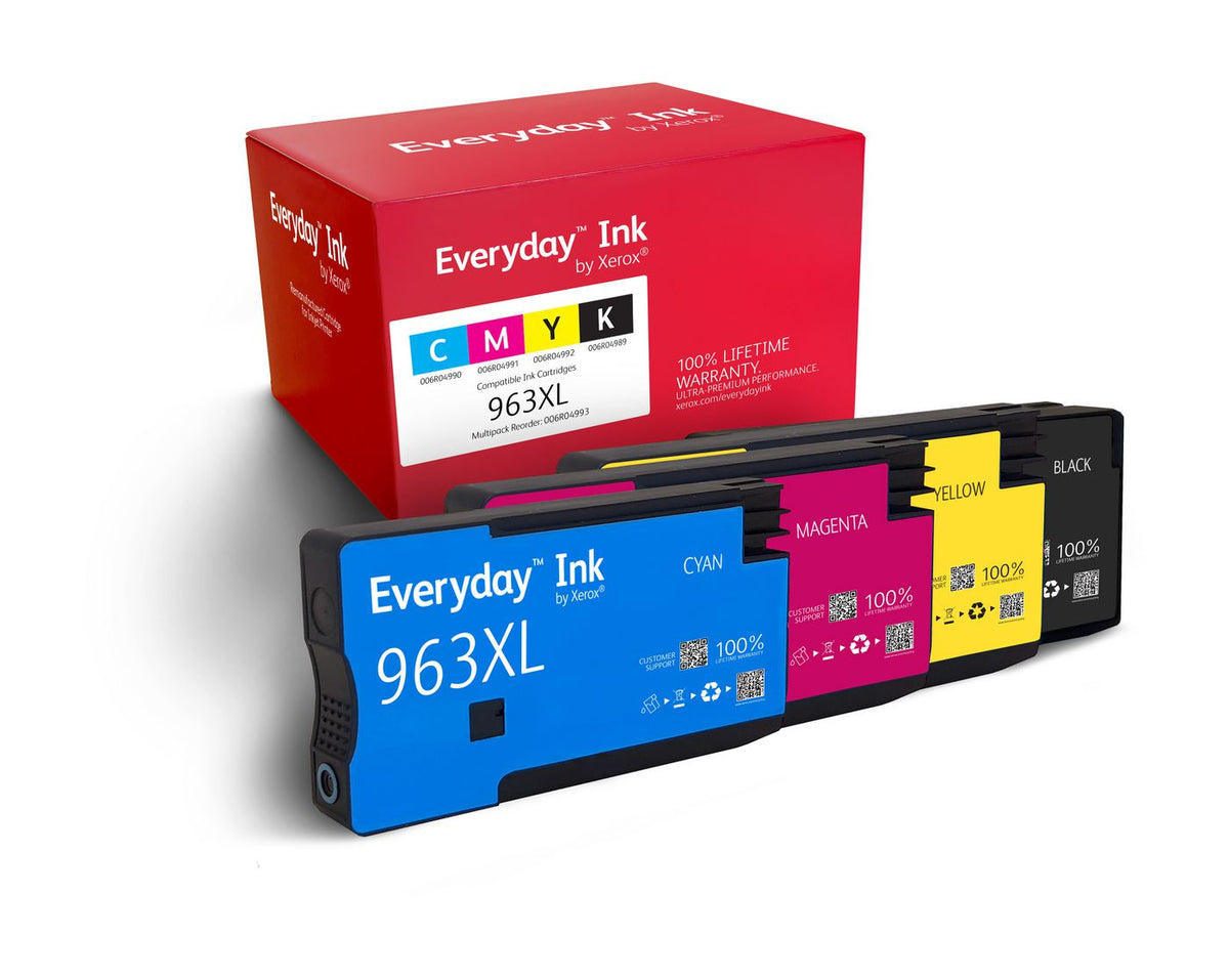 Xerox Ay Multipack Ink By Xerox Compatible With Hp Hp963Xl (Hp963Xl Multipack), High Capacity