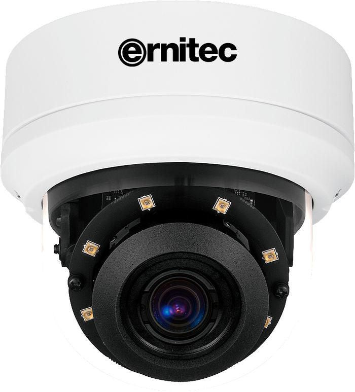 Ernitec MERCURY-DX-362IR 2.7-12mm Lens 1080P@30fps Starvis IK10 Dome Camera Auto Focus Motorised P Iris-Lens, IR 45M, Heater POE, 24VAC
