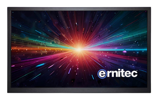 Ernitec 10" Surveillance monitor for 24/7 Use, Full HD 1 x HDMI 2.0, 1 x VGA, 1 x BNC out, 2 x BNC IN, 1 x USB x Speakers - Water and Vandal