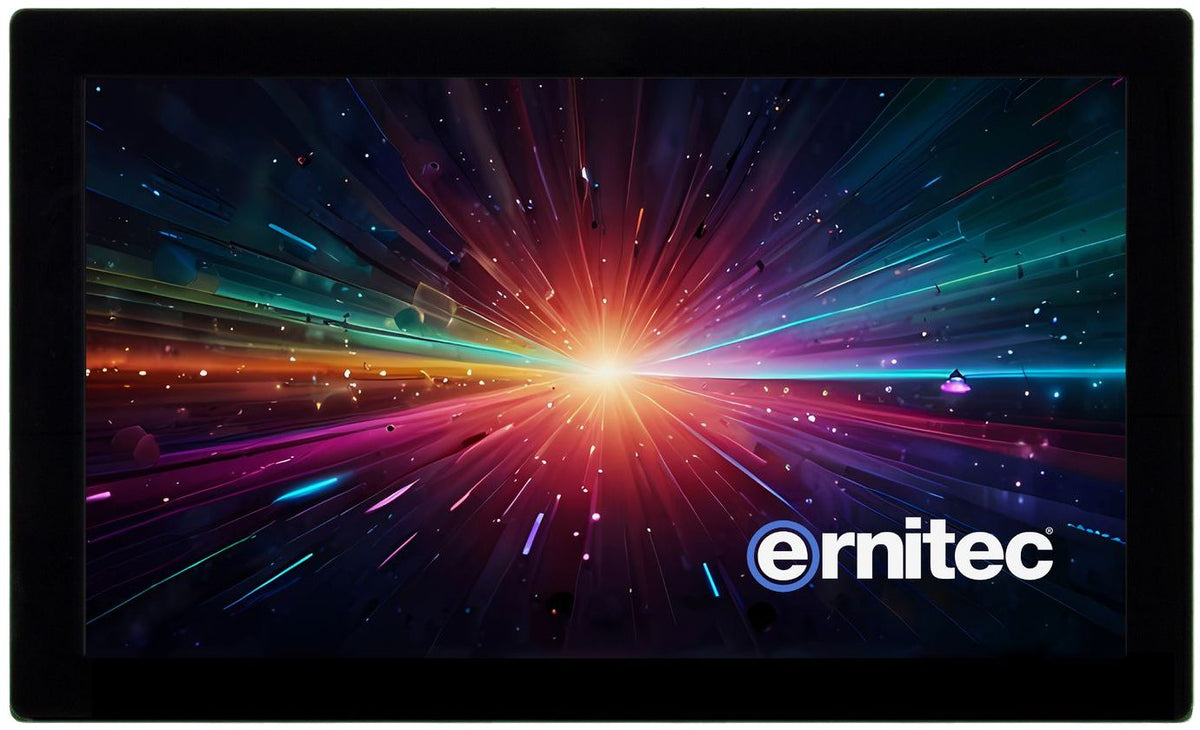 Ernitec 22" Touch monitor for 24/7 Use, Full HD, 1 x HDMI 2.0, 1 x VGA, 1 x USB, Speakers - Waterproof