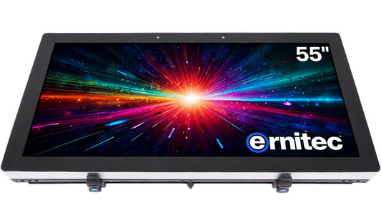 Ernitec 55" 24/7 4K UHD monitor - Vandal & Waterproof - High Brightness 3000 NITS - Landscape