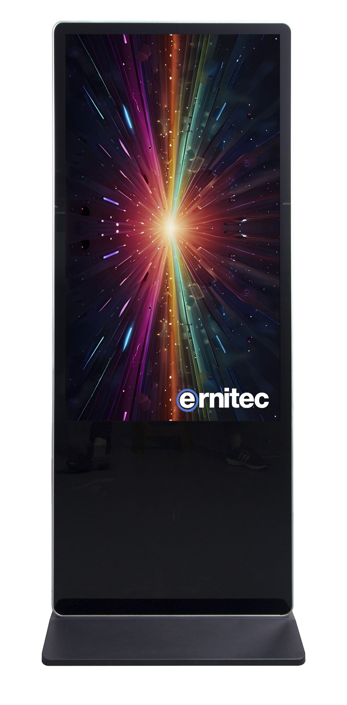 Ernitec 55" 500 nits 4K UHD Single-sided indoor Kiosk with Touch, Android Player and WiFi