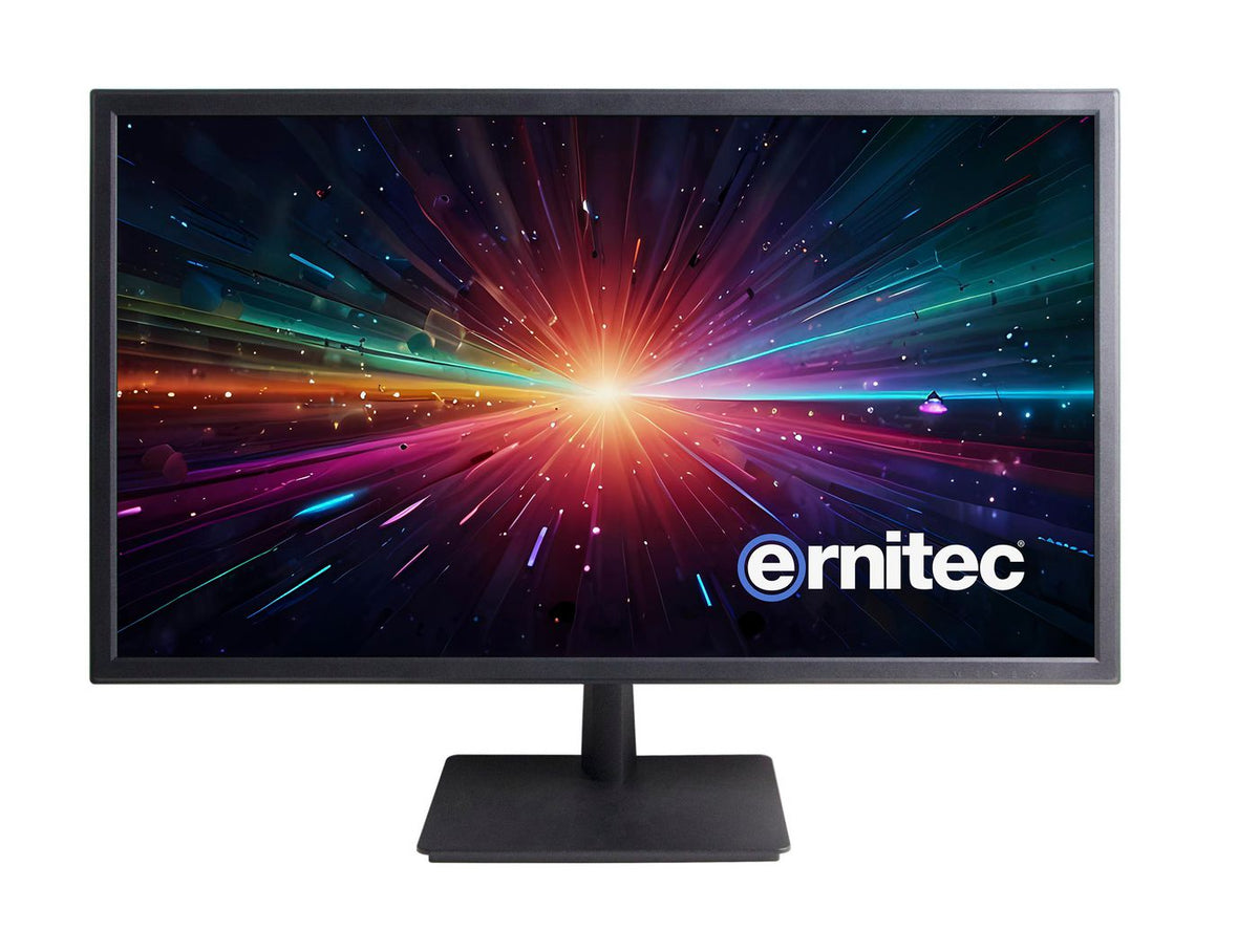 Ernitec 28" Surveillance monitor for 24/7 Use, 4K UHD, 3 x HDMI 2.0, 1 x Display Port, 2 x Speakers, 230VAC.