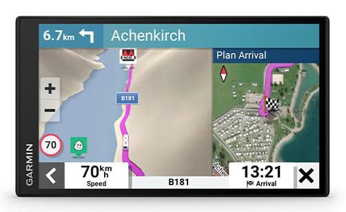 Garmin Camper 795 Navigator Handheld/Fixed 17.6 Cm (6.95") Tft Touchscreen 239.6 G Black