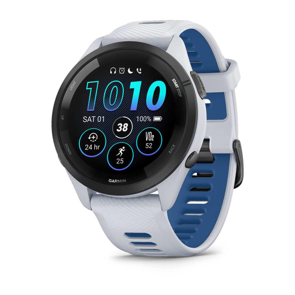 Garmin Forerunner 265 3.3 Cm (1.3") Amoled 46 Mm Digital 416 X 416 Pixels Touchscreen Black, White Wi-Fi Gps (Satellite)