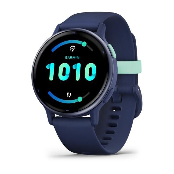Garmin Vivoactive 5 3.05 Cm (1.2") Amoled Digital 390 X 390 Pixels Touchscreen Blue Wi-Fi Gps (Satellite)