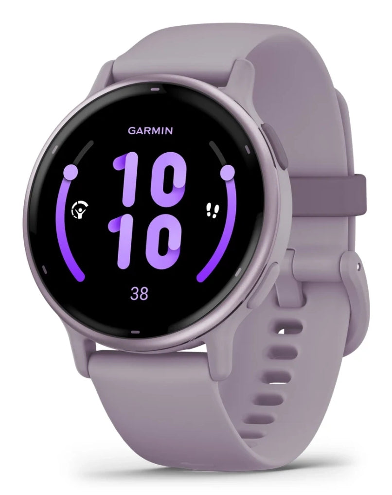 Garmin Vivoactive 5 3.05 cm (1.2") AMOLED Digital 390 x 390 pixels Touchscreen Violet Wi-Fi GPS (satellite)