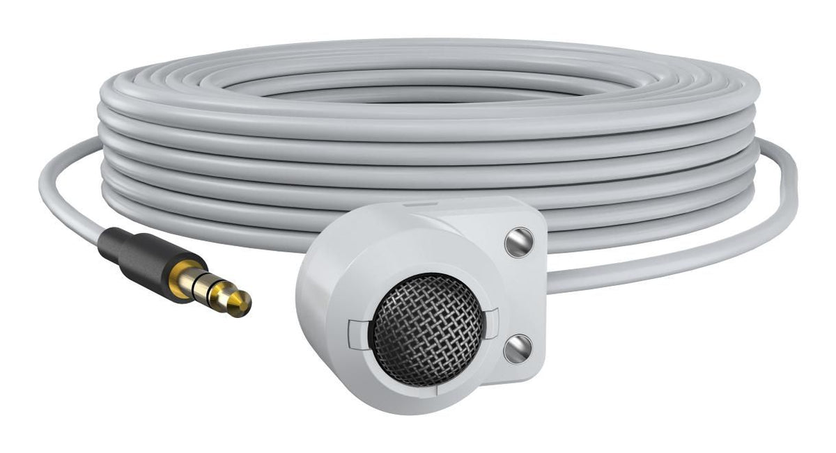 Axis T8355 DIGITAL MICROPHONE T8355, Security camera microphone, -30 dB, 20 - 20000 Hz, Wired, 3.5 mm (1/8"), White