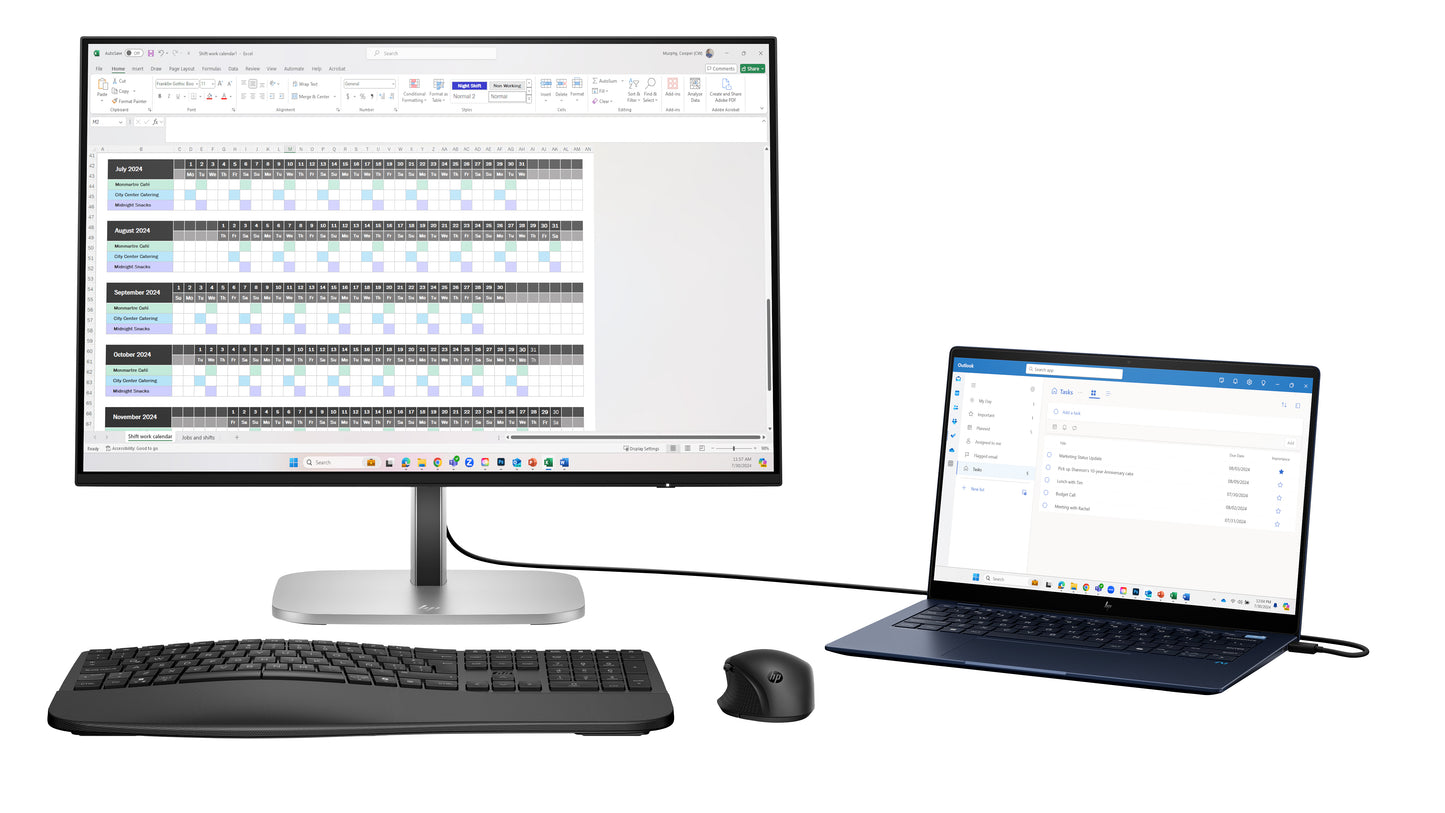 HP Series 5 Pro 24 inch WUXGA Monitor - 524pn