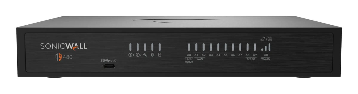 SonicWall TZ480 hardware firewall Desktop 4 Gbit/s