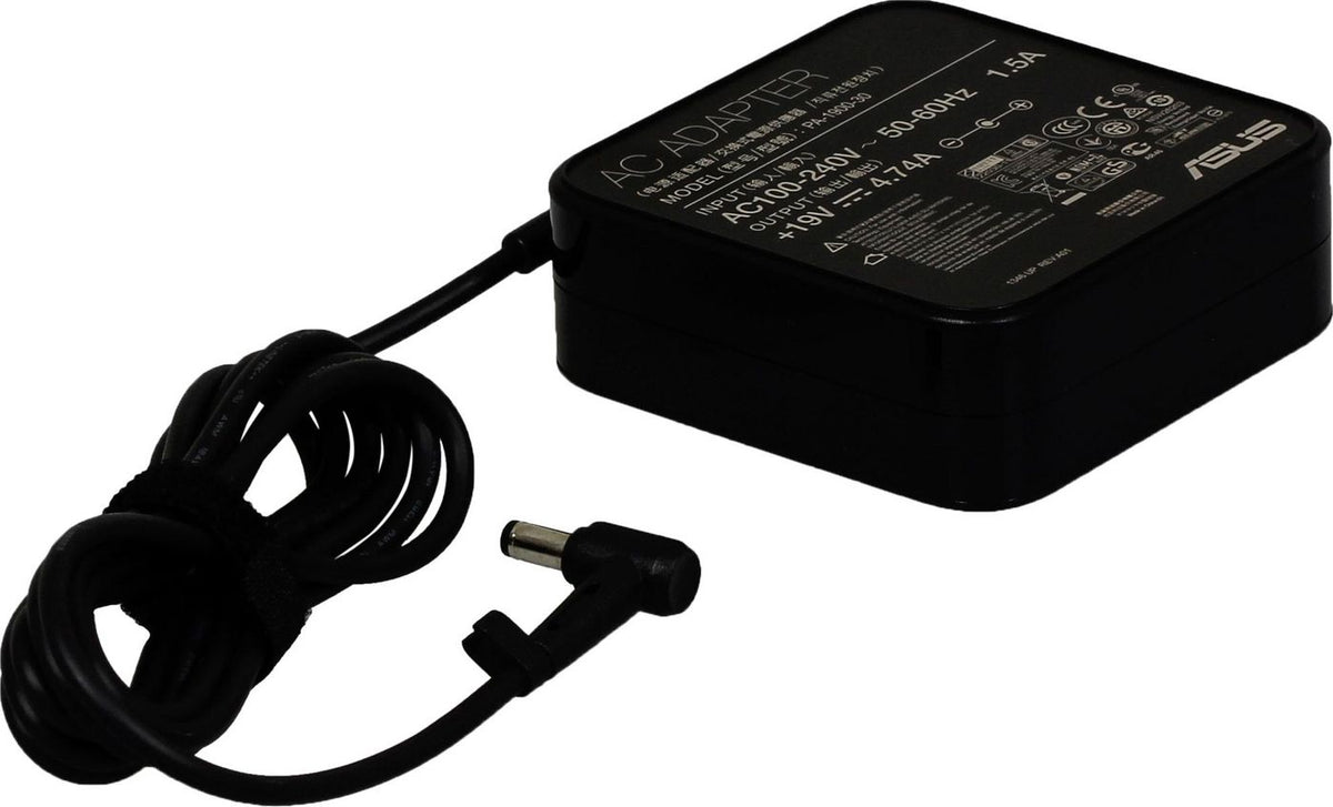 Asus AC-Adapter 90W 19V DC 04G266010610, Notebook, Indoor, 19 V, 90 W, Asus A, B, F, K, M, N, U series, 3-pin