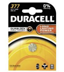 Duracell Buttonbattery 377 B1 1St 062986, Single-use battery, SR66, Silver-Oxide (S), 1.5 V, 1 pc(s), Blister
