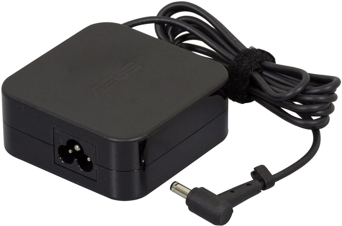 Asus AC Adaptor 65W 19V 3-Pin 0A001-00041300, Notebook, Indoor, 19 V, 65 W, Black, Asus B400A (BU400A), B400VC (BU400VC), BU401LA,