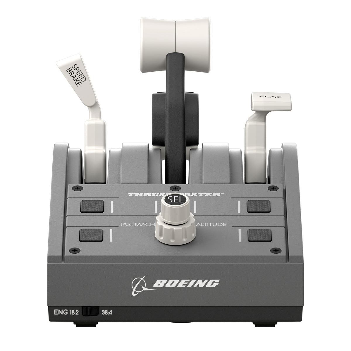 Thrustmaster TCA Yoke Pack Boeing Edition Black, Grey USB Fightstick PC, Xbox, Xbox One, Xbox One S, Xbox One X, Xbox Series S, Xbox Series X