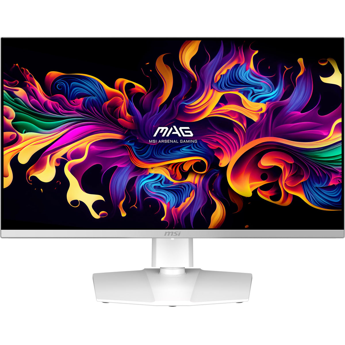 MSI MAG 272QPW QD-OLED X28 computer monitor 67.3 cm (26.5") 2560 x 1440 pixels Wide Quad HD White