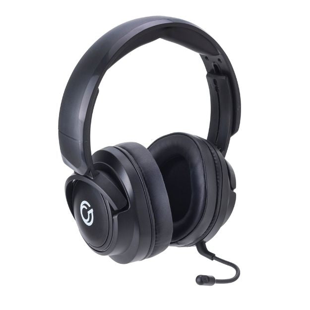 connektgear HP534 Wireless Headset with Detachable Mic and USB A/C Combo Reciever - Black