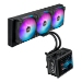 ASUS ROG Ryuo IV SLC 360 ARGB Processor All-in-one liquid cooler 12 cm Black