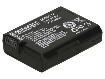 Duracell Camera Battery - replaces Nikon EN-EL14 Battery