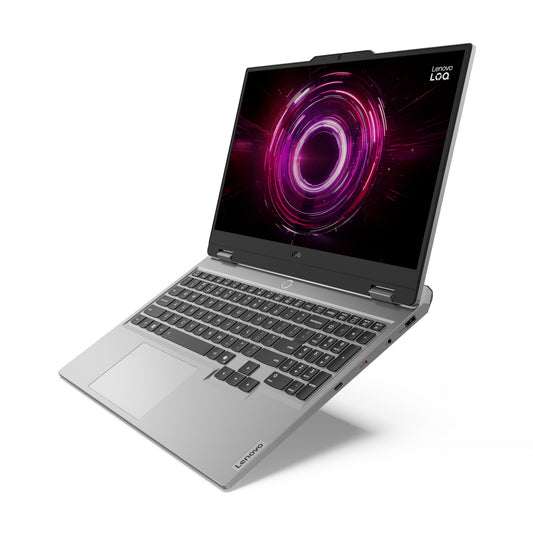 Lenovo LOQ 15AHP10 AMD Ryzen™ 7 250 Laptop 39.6 cm (15.6") Full HD 16 GB DDR5-SDRAM 512 GB SSD NVIDIA GeForce RTX 5060 Wi-Fi 6 (802.11ax) Windows 11 Home English Grey