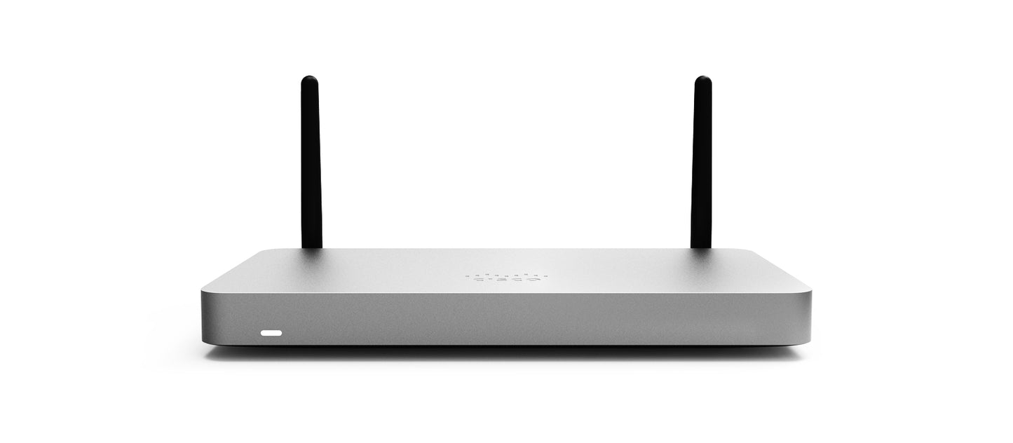 Cisco Meraki MX67W hardware firewall 0.45 Gbit/s Networking