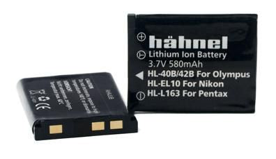 Hähnel DK BATTERY OLYMPUS HL-40B/42B HL-40B for Olympus Digital Camera, 580 mAh, 3.7 V, Lithium-Ion (Li-Ion)