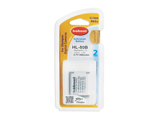 Hähnel DK BATTERY OLYMPUS HL-50B HL-50B for Olympus Digital Camera, 850 mAh, 3.7 V, Lithium-Ion (Li-Ion)