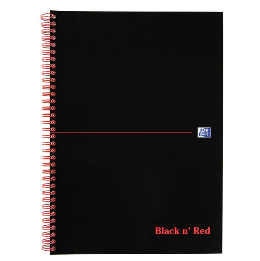 Black n' Red BLACK N RED WIRE NOTEBOOK A4 PK10