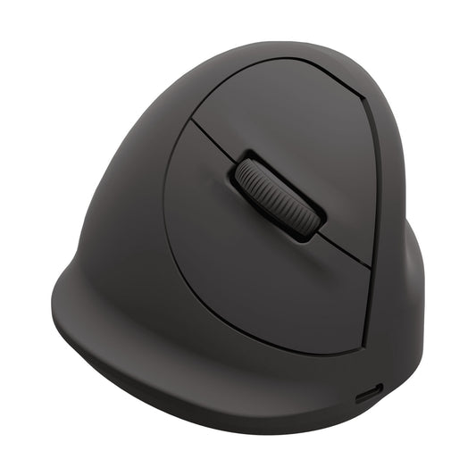 Fellowes Vertical Wireless Mouse Breyta Plus+ Ergonomic Right Handed Vertical Mouse with Antibacterial Protection Medium