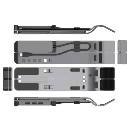 j5create JTS223-N Laptop Stand with USB™ 4-Port Hub