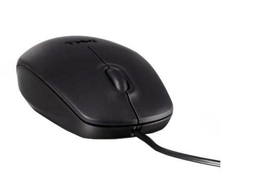 Dell Kit Mouse, External, USB, 3 Buttons, Optical, Black, Primax Electronics Ltd 11D3V, Optical, USB, 1000 DPI, Black