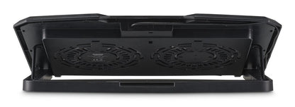 Hama Black Metal laptop cooling pad 39.6 cm (15.6")