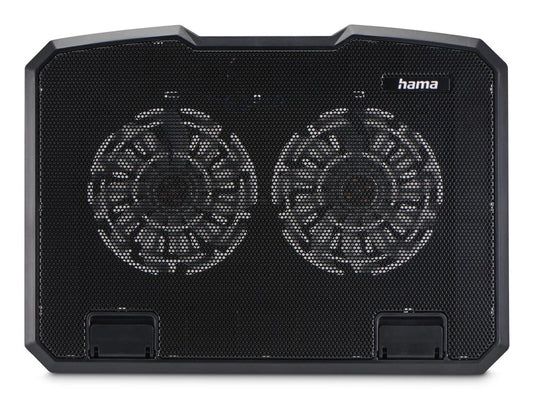Hama Black Metal laptop cooling pad 39.6 cm (15.6")