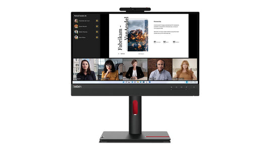Lenovo Thinkcentre Tiny-In-One 22 Computer Monitor 54.6 Cm (21.5") 1920 X 1080 Pixels Full Hd Led Touchscreen Black
