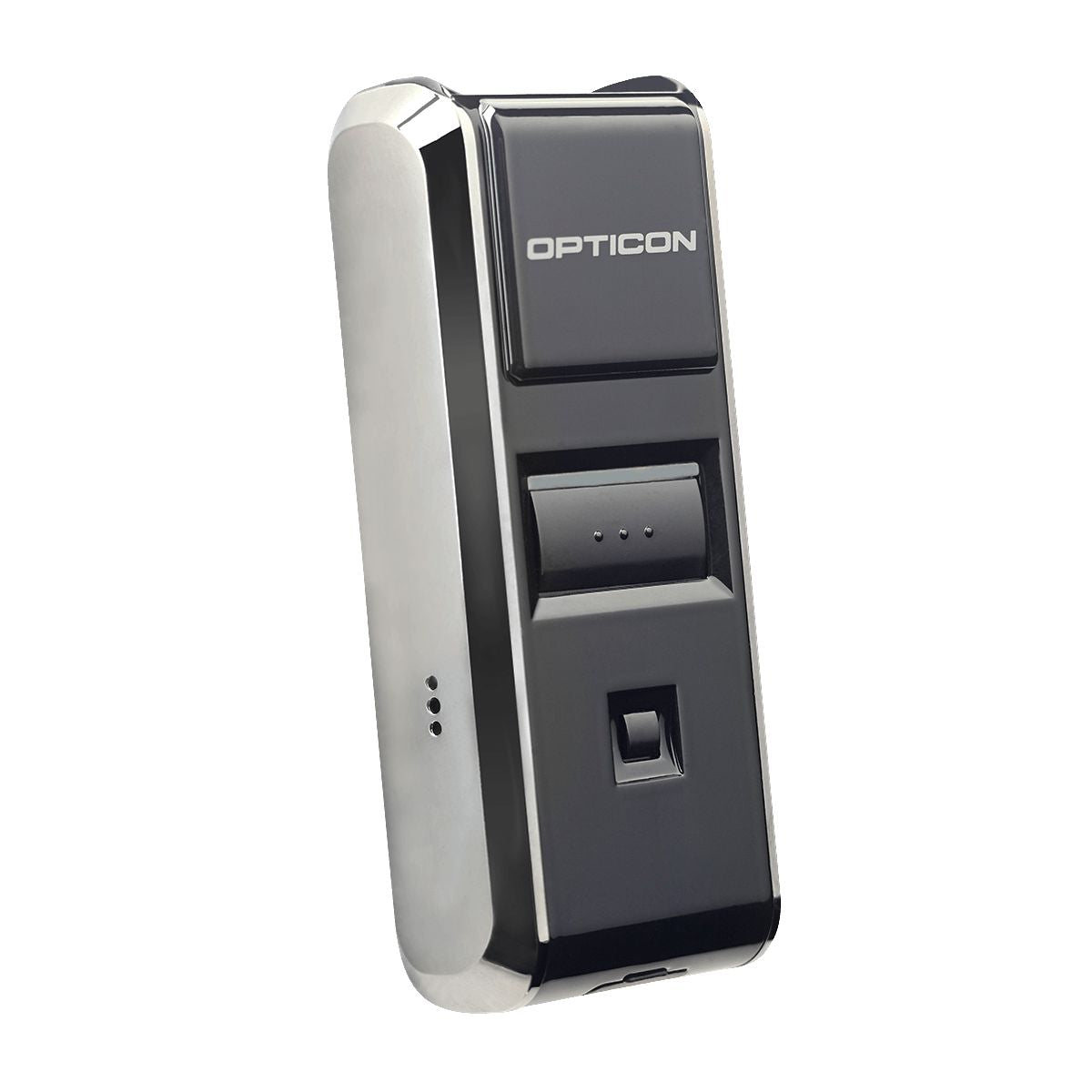 Opticon OPN-3102i Companion scanner, 2D CMOS,USB,NFC,Qi,BT MFi,iOS,Android,Win,1MB,HID/SPP, Black,Cable,Strap