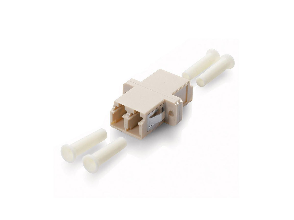 Equip LC FIBER OPTIC ADAPTER OM3 LC Fiber Optic Adapter OM3, LC, Beige, Multi-mode, 12.8 mm, 29.2 mm, 9.35 mm