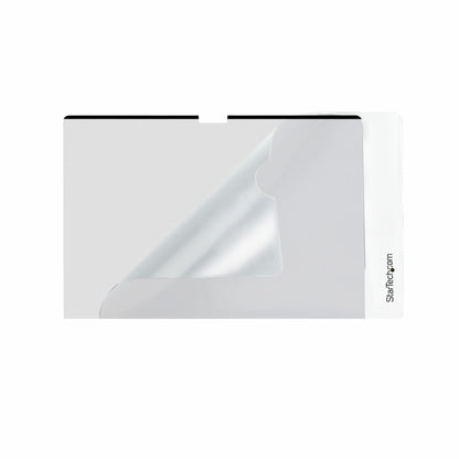StarTech.com 17-inch 16:10 Flip-Up Privacy Screen with Touch, Anti-Glare Blue Light Filter, Laptop Monitor Screen Protector, +/- 30 Deg. View Angle