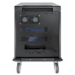 Manhattan Laptop Charging Cart/Trolley via AC Adapter (EU) 32-bay, Install device's AC Adapter (power cables) into unit, Suitable for ALL laptops (to 15.6"), iPads, MacBooks, Chromebooks, other USB-C devices, Bays 380x30x280mm, Cabinet, Lockable