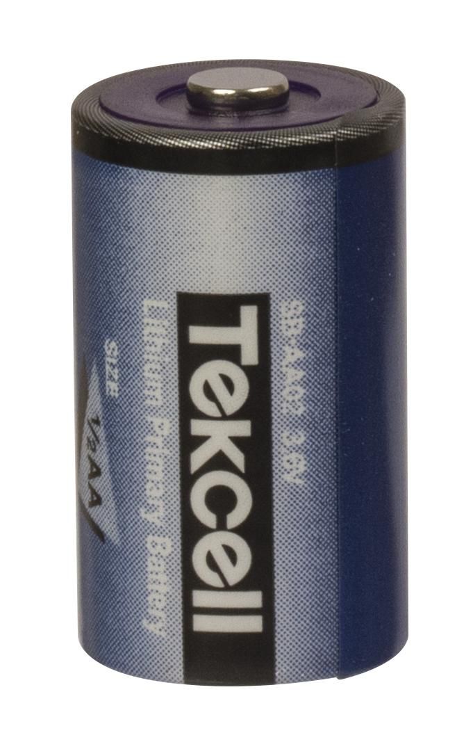 GP LITHIUM 1/2 AA 1 battery in bag. 3,6V Lithium battery for thermostats and safety equipment. Also known as SB-AA02-TC