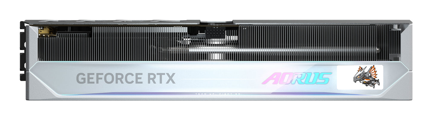 GIGABYTE AORUS GeForce RTX 5080 MASTER ICE 16G Graphics Card - 16GB GDDR7, 256bit, PCI-E 5.0, 2805MHz Core Clock, 3 x DP 2.1a, 1 x HDMI 2.1b, NVIDIA DLSS 4, GV-N5080AORUSM ICE-16GD