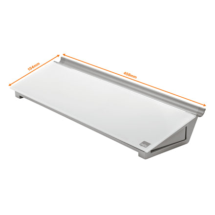 Nobo Desktop Whiteboard Pad With Dry Erase Glass Surface 45,8x15,4cm