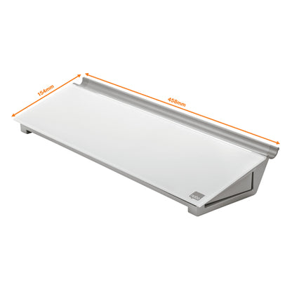 Nobo Desktop Whiteboard Pad With Dry Erase Glass Surface 45,8x15,4cm